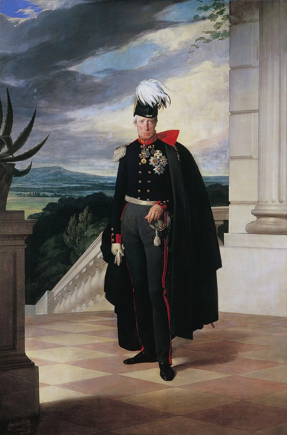 L'imperatore Francesco I d'Austria in uniforme da generale prussiano - Österreichische Galerie Belvedere, Vienna